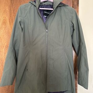 Marmot Women's Lea Olive Green Utility Rain Jacket